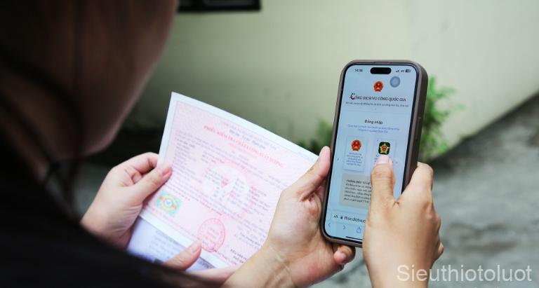 Hướng dẫn thủ tục làm giấy tờ xe oto.