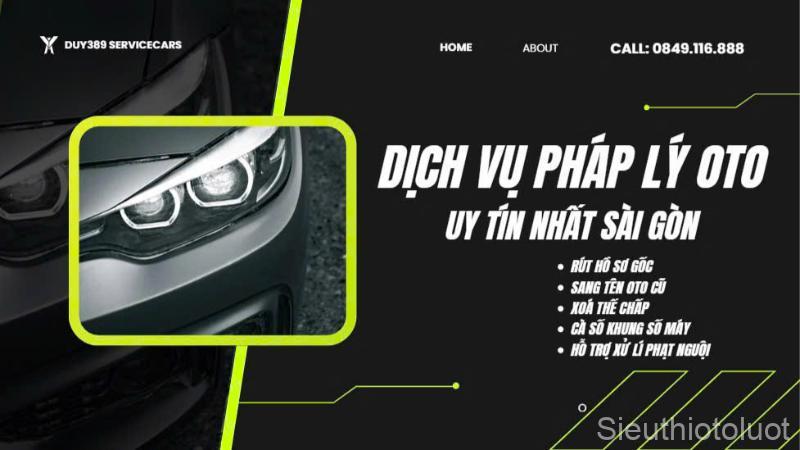 Dịch vụ pháp lý, giấy tờ xe ô tô tại Siêu Thị Ô Tô Lướt được khách hàng đánh giá cao.