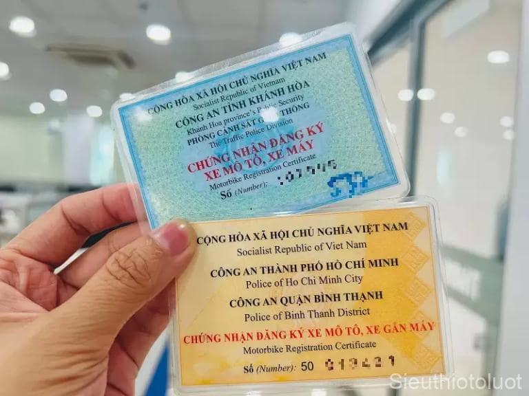 Dịch vụ sang tên biển vàng.