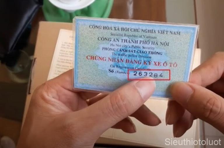 Cách kiểm tra giấy tờ xe ô tô.