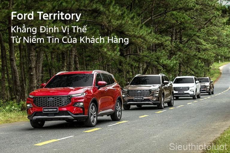 Ford Territory 2025 chinh phục mọi cung đường với các tiện nghi an toàn nhất.