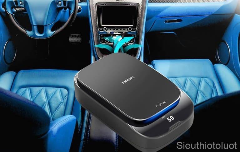 Sử dụng máy lọc không khí vừa giúp giảm mùi trên ô tô vừa bảo vệ sức khỏe cho bạn.