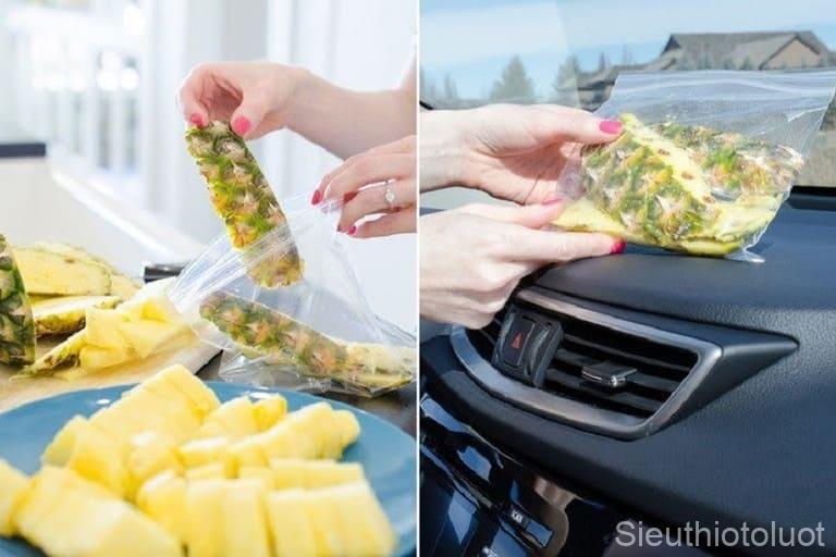 Mẹo khử mùi xe ô tô.