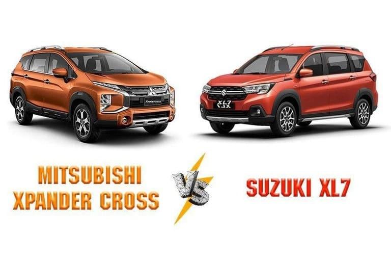 So sánh xe Mitsubishi Xpander và Suzuki XL7 về ngoại thất thiết kế có phần khác biệt rõ nét.