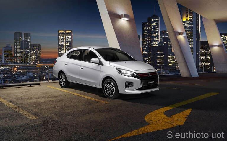 Mitsubishi Attrage mẫu xe năng động trẻ trung tiết kiệm nhiên liệu.
