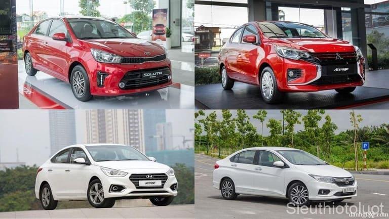 Phân khúc các hạng xe ô tô tại Việt Nam.