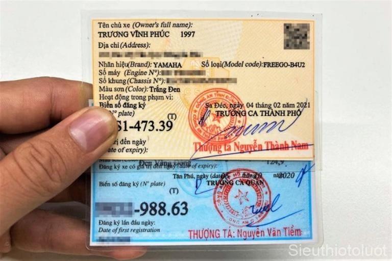 Thủ tục xin cấp lại giấy tờ xe ô tô bị mất.